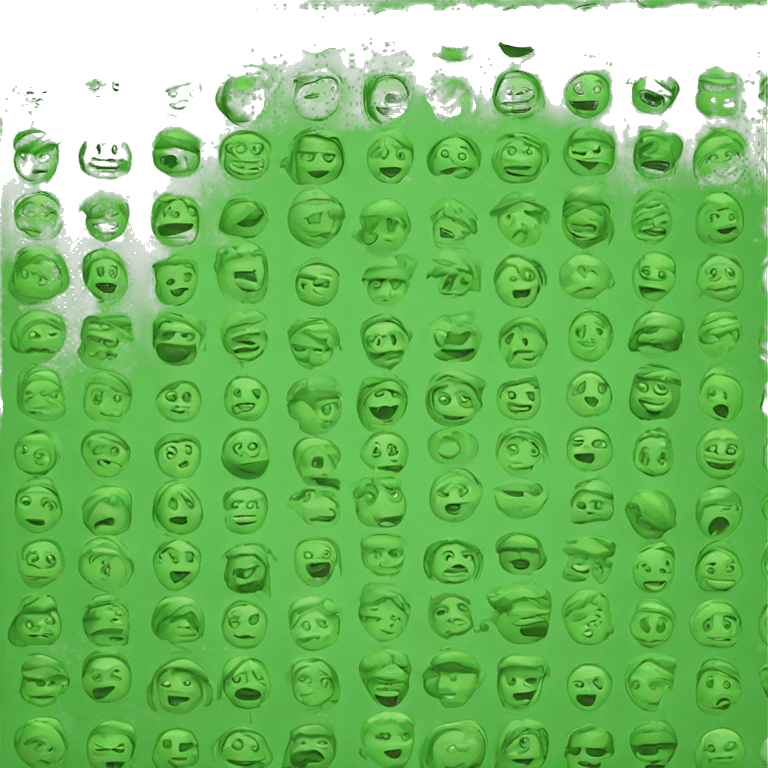 Green emoji