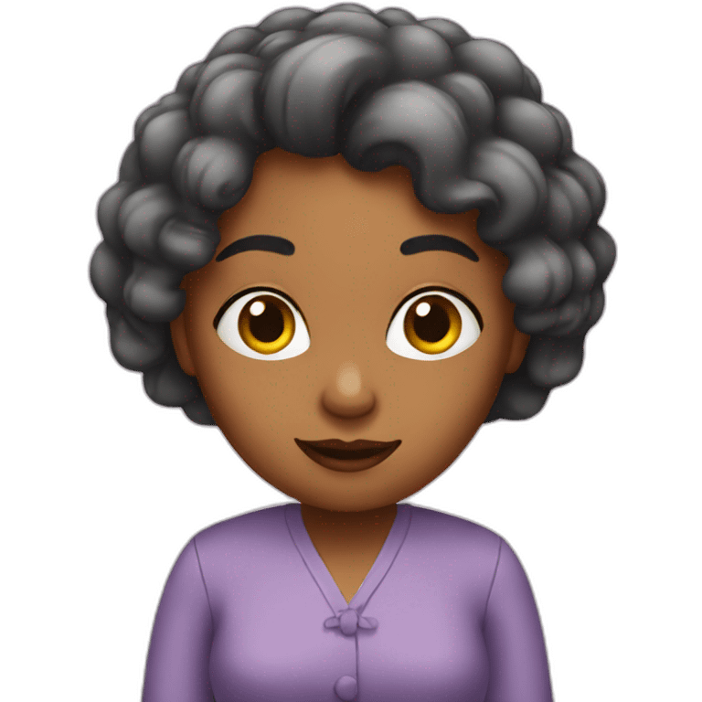 Lady  emoji