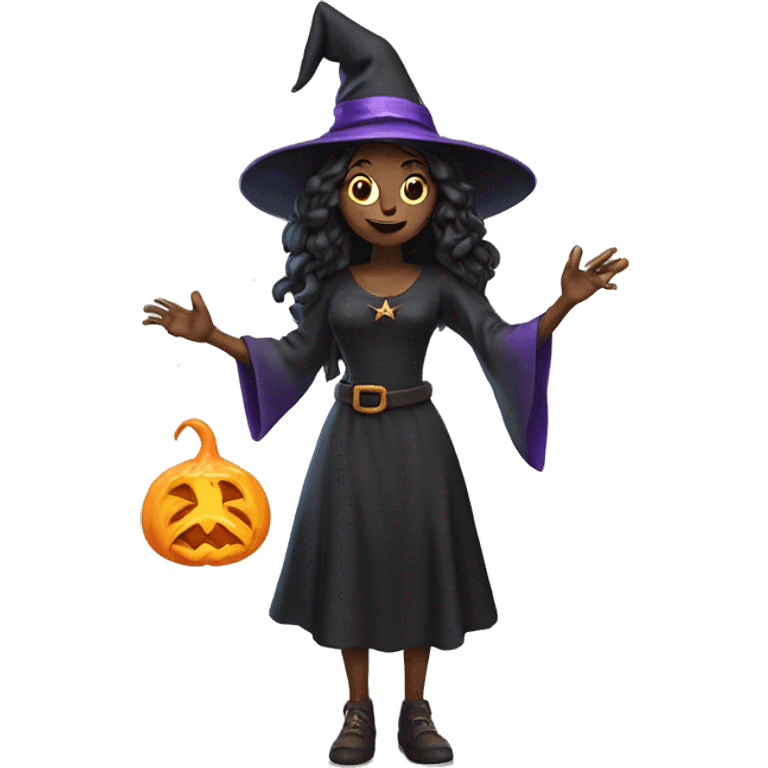 witch casting a spell emoji