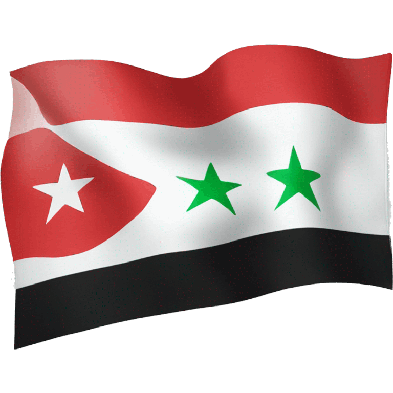 Free syria flag emoji