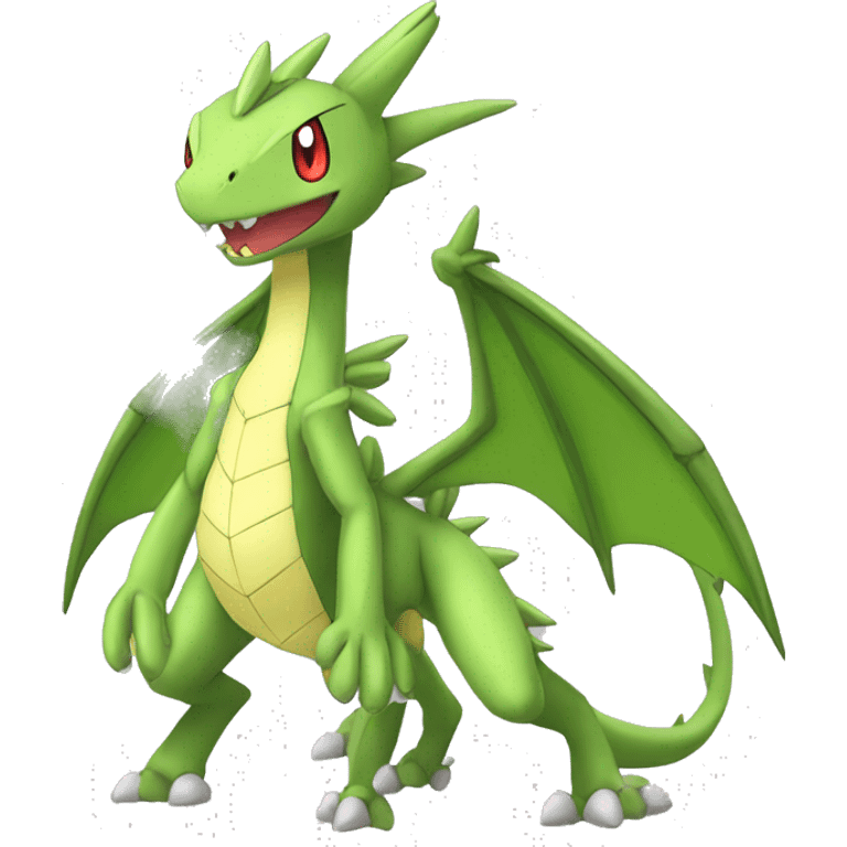  Cool Edgy Scyther-Sceptile-Flygon-Fakemon full body emoji