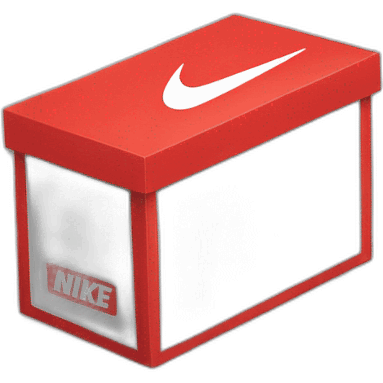 Nike red box emoji