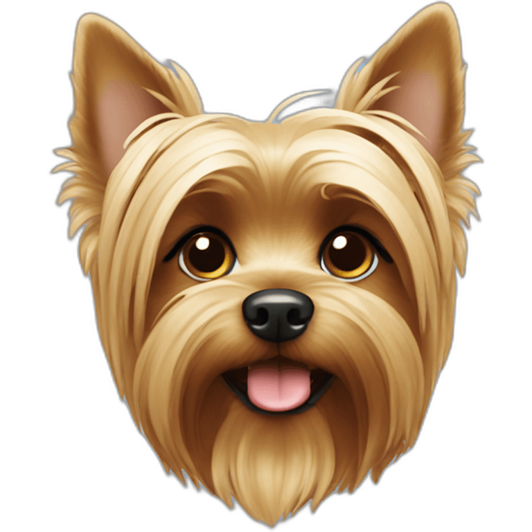 sitting-Yorkshire-Terrier emoji