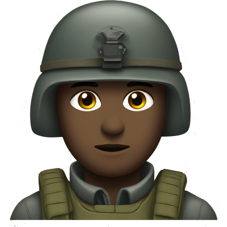 Bundeswehr reconnaissance soldier emoji