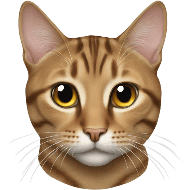 Realistic tabby cat emoji