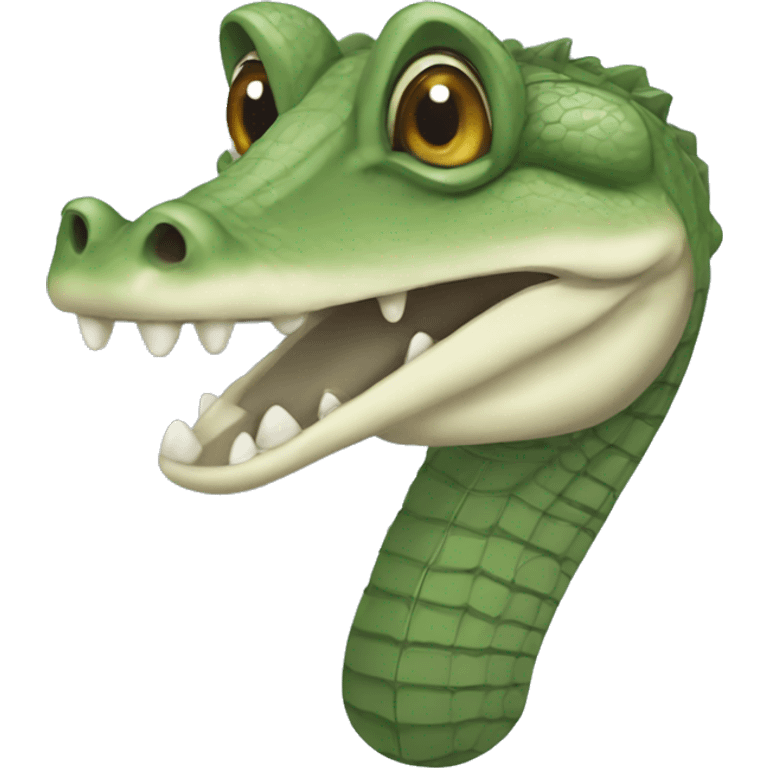 Indian Gharial emoji