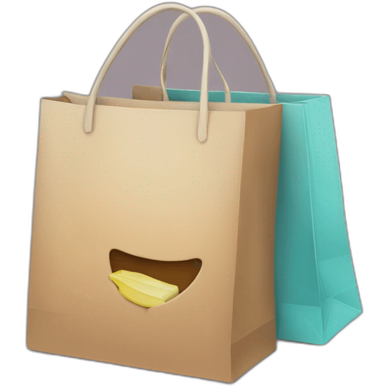 shopingbag hand emoji