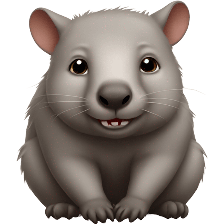 pretty wombat emoji