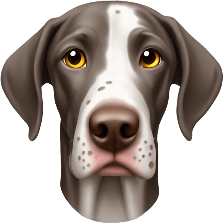 Liver roan gsp emoji