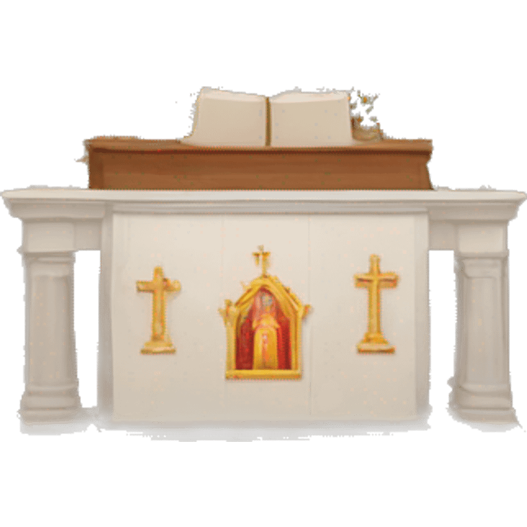 church altar emoji