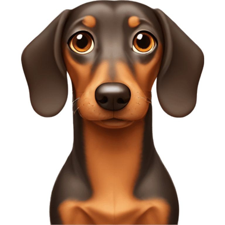 Weiner dog emoji