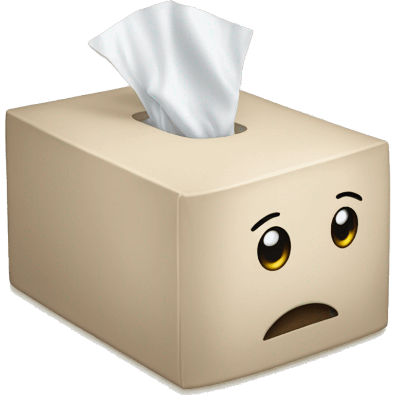 Tissue box emoji