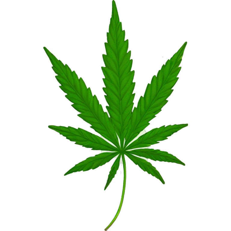 Hoja de cannabis  emoji