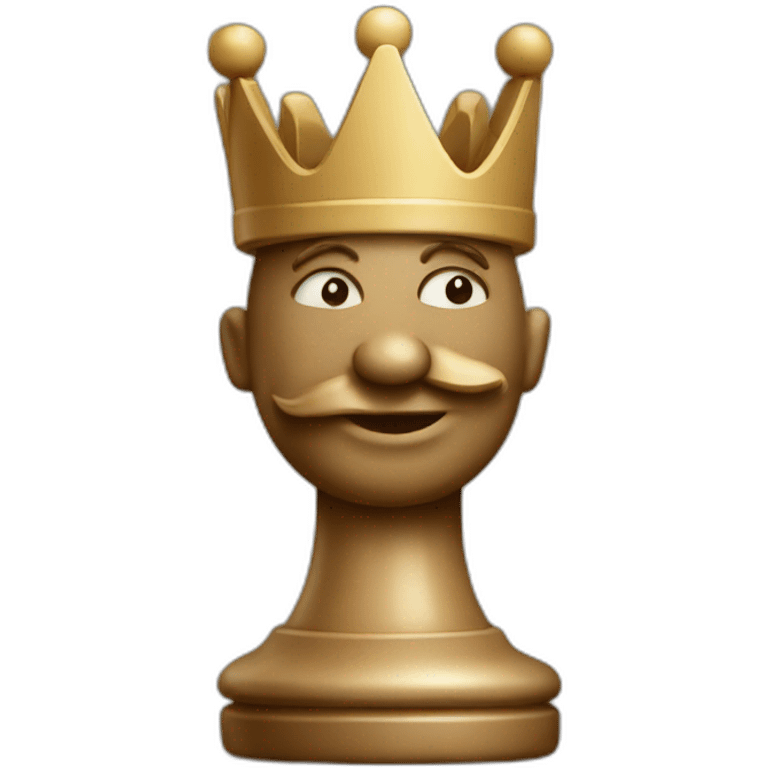 chess figure kingh emoji