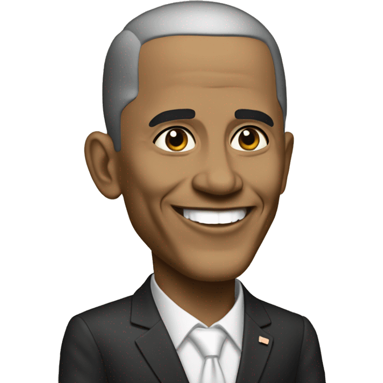 barack oba,a emoji