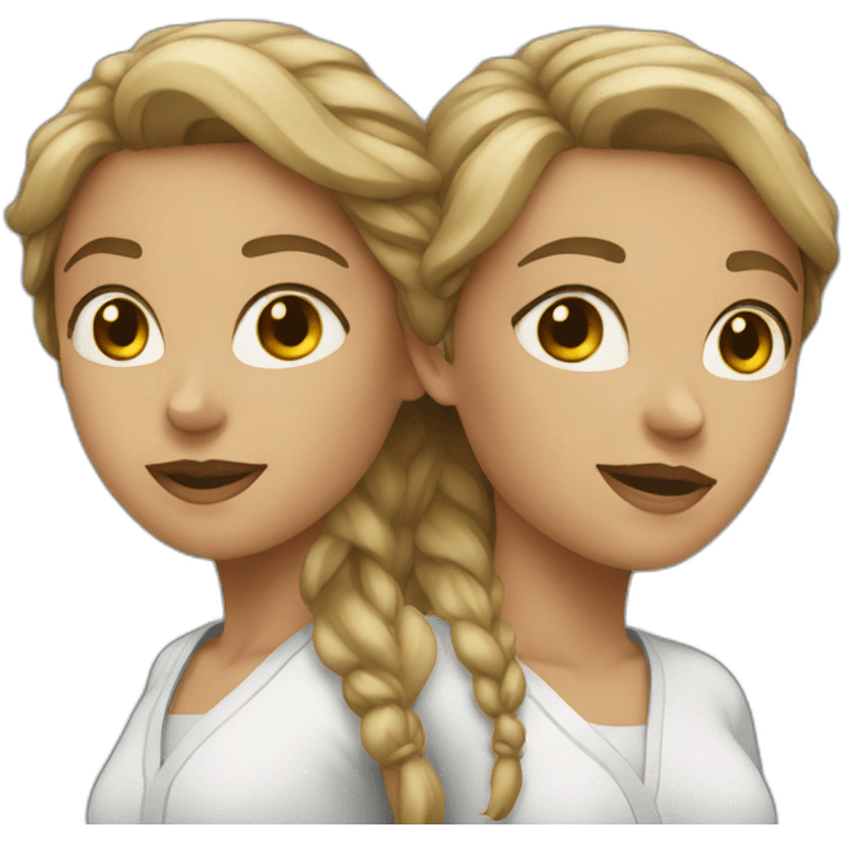 two women  emoji