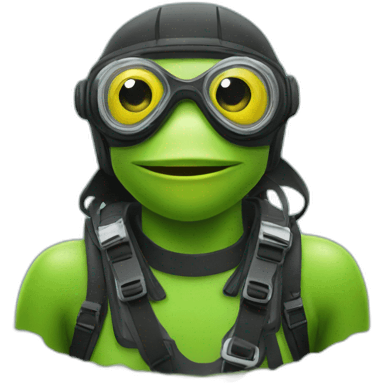 rubber frogwoman diver emoji