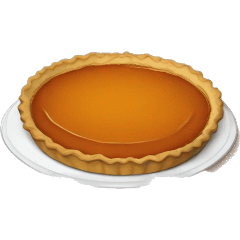 Pumpkin pie Thanksgiving  emoji