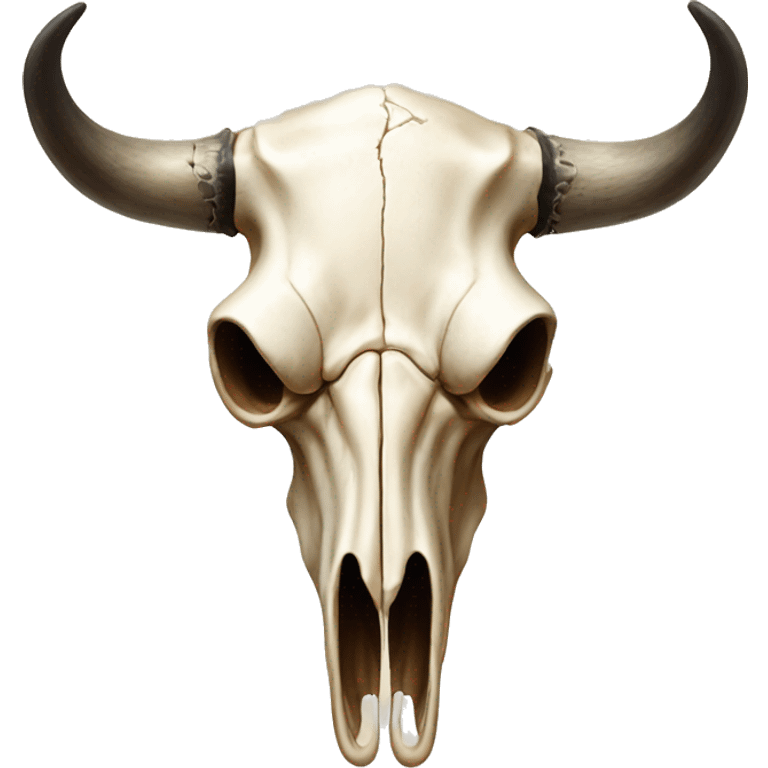 Western cow skull emoji