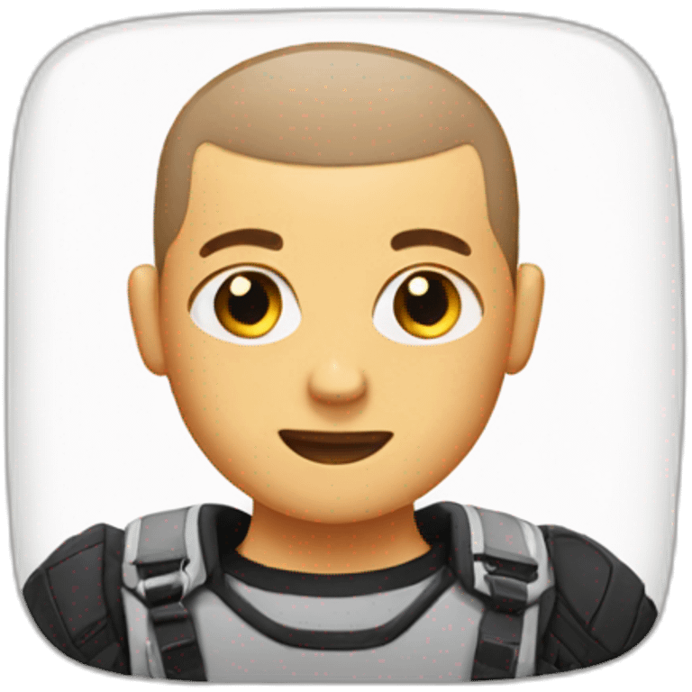 buzz cut emoji