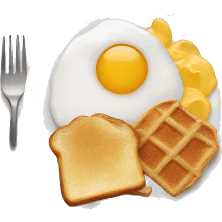 breakfast plate emoji