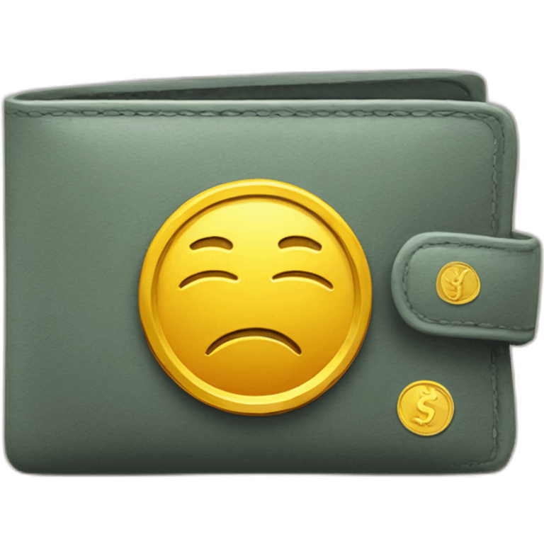 coin in wallet emoji