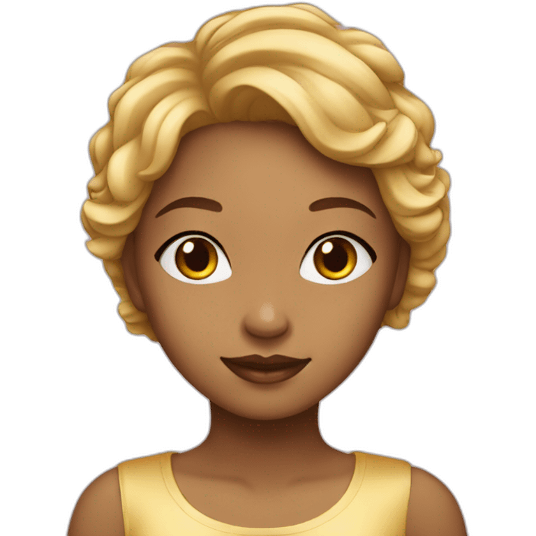 beautiful-girl-gold-shorthair emoji