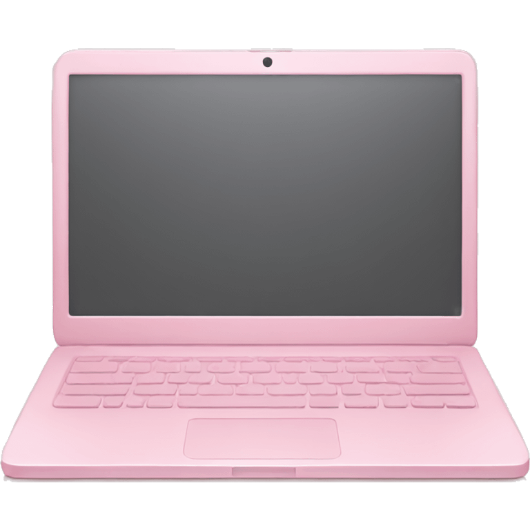 Light pink laptop emoji