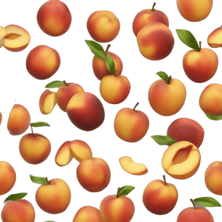 Nectarine emoji