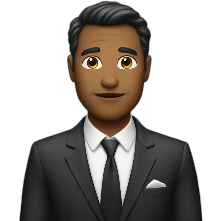 man in a suit emoji