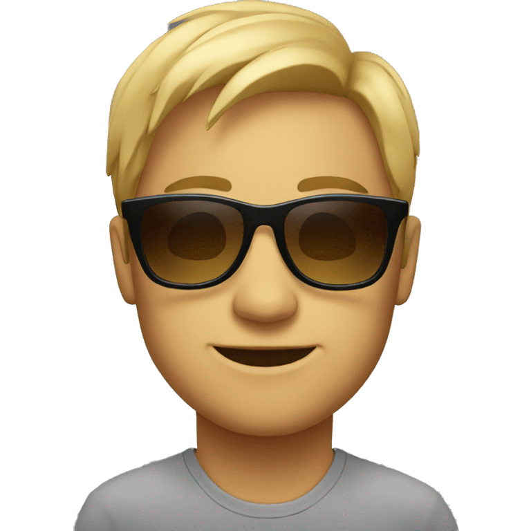 Me with sunglasses emoji