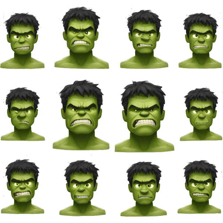 The hulk  emoji