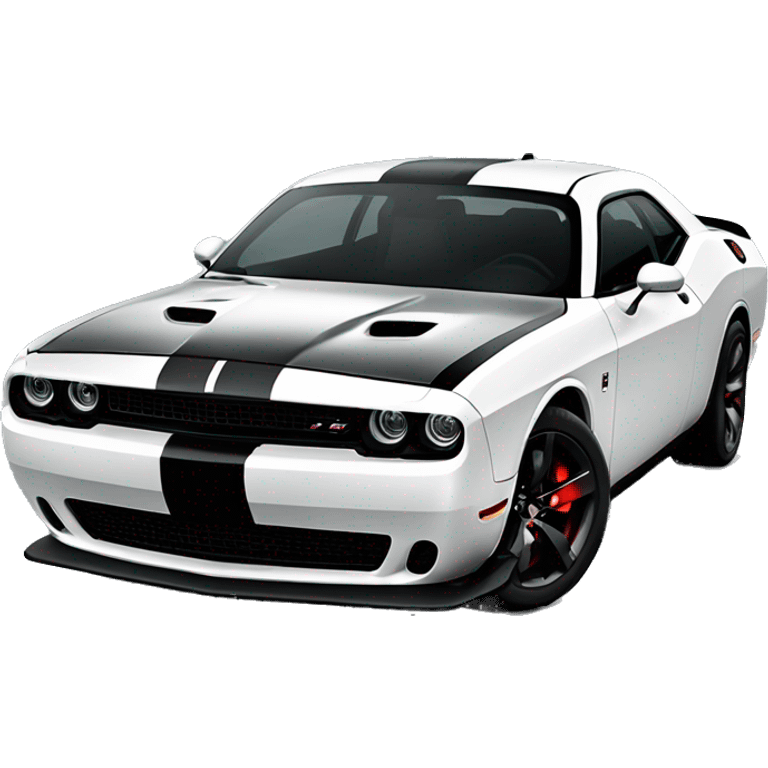 Dodge challenger SRT hellcat  emoji