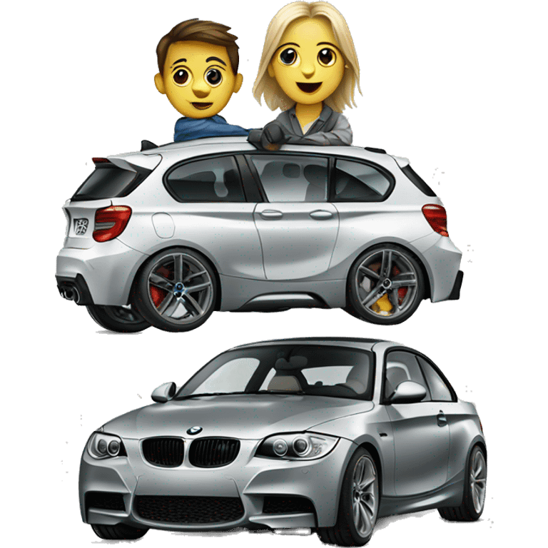 135i bmw having car babies  emoji