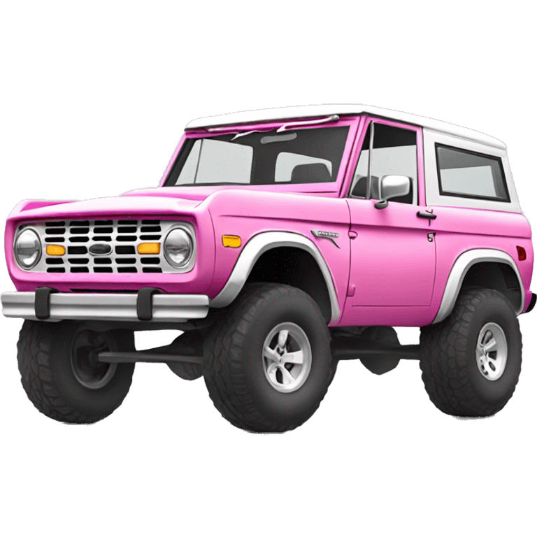 pink ford bronco emoji