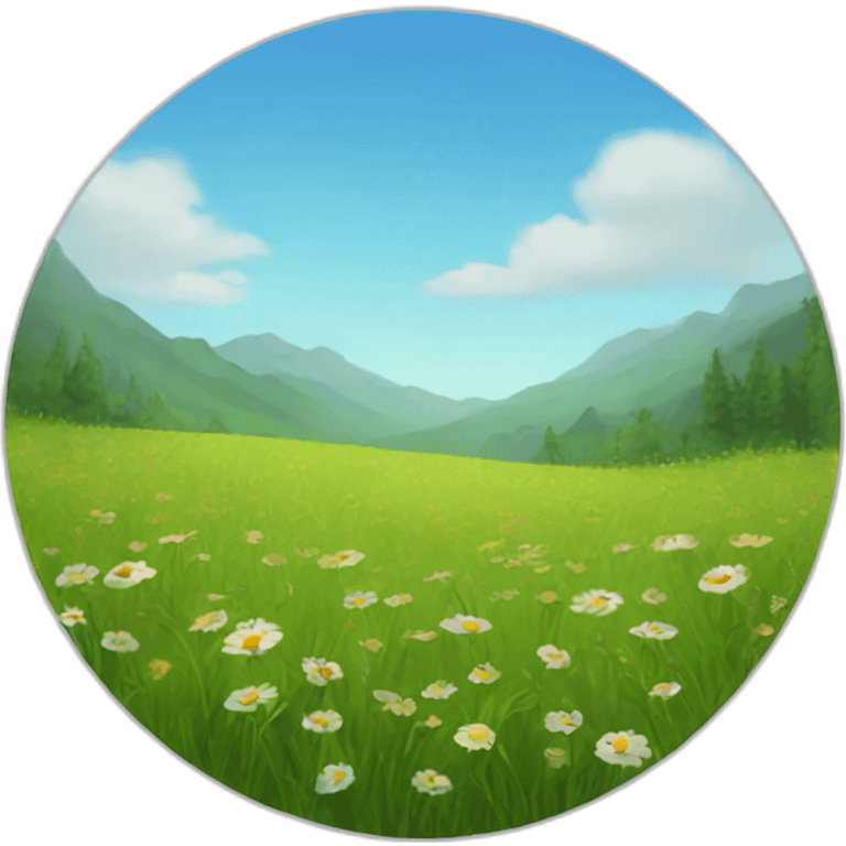 meadow emoji