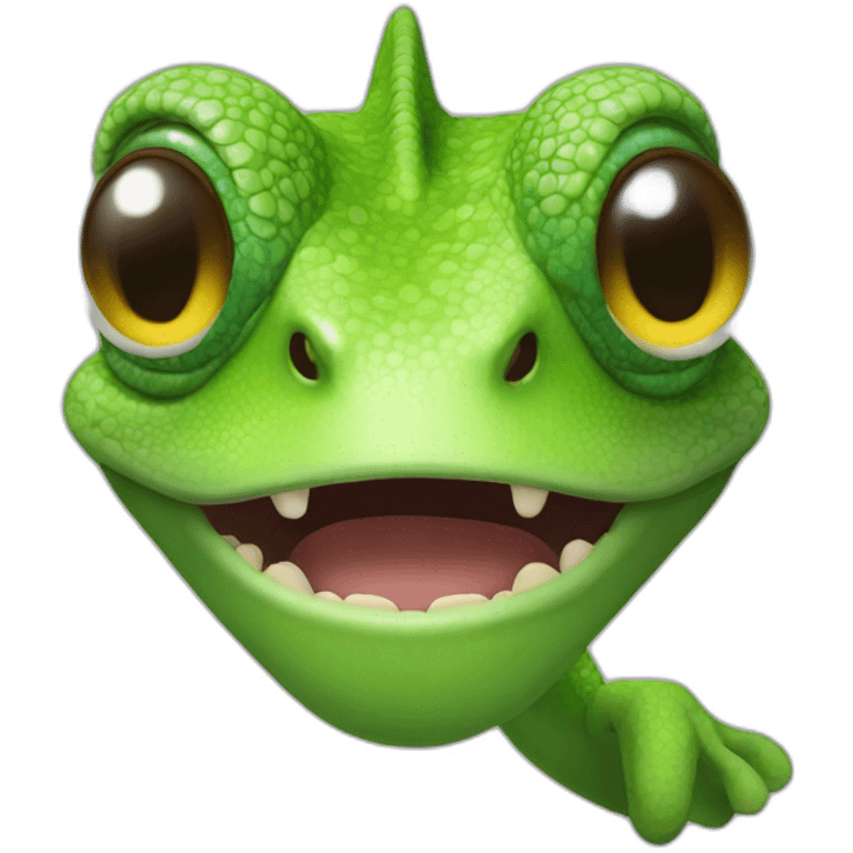 caméléon emoji