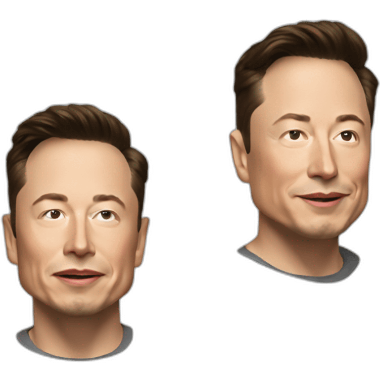 Elon Musk tesla emoji