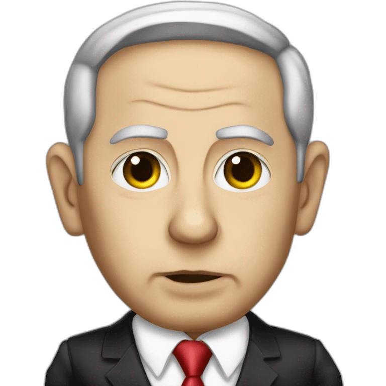 Benjamin Netanyahu dictator emoji