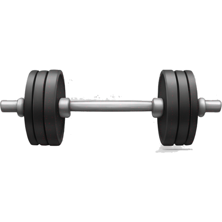 Barbell emoji