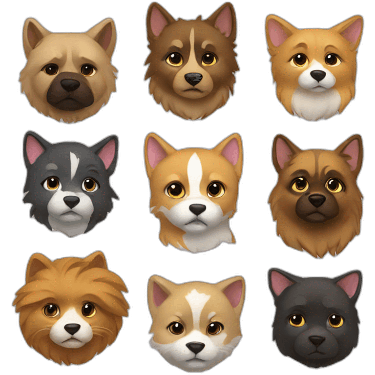 heroes animales emoji