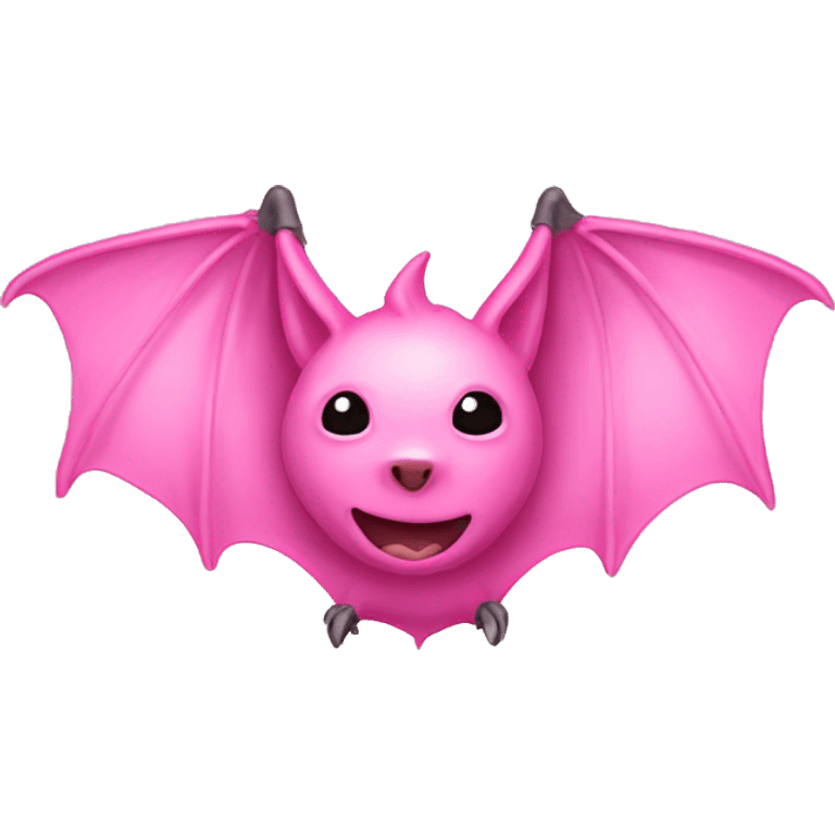 Pink star bat emoji