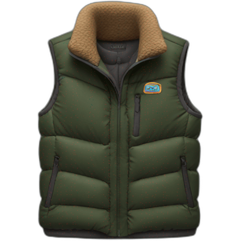 dark patagonia gilet emoji