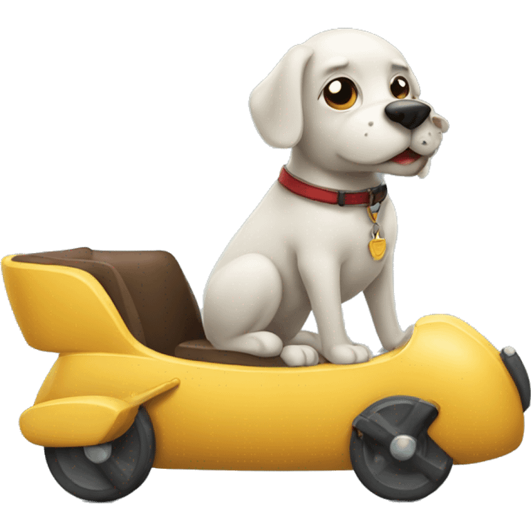 dog ride on deal emoji