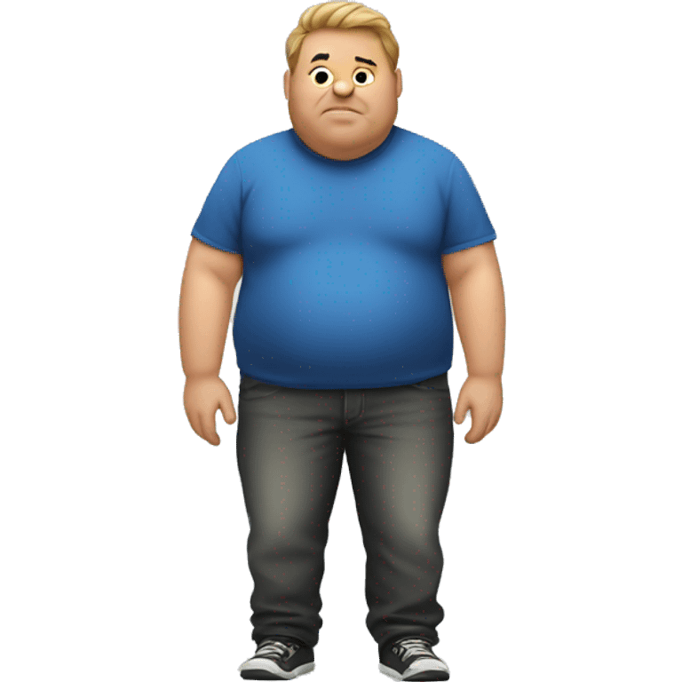 Fat man  emoji