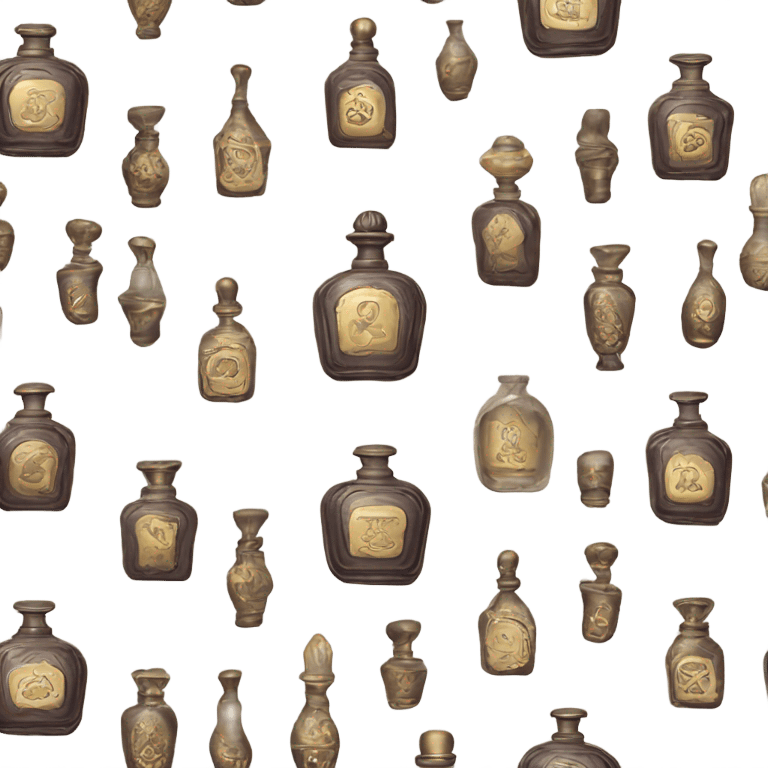 Antique perfume bottle emoji