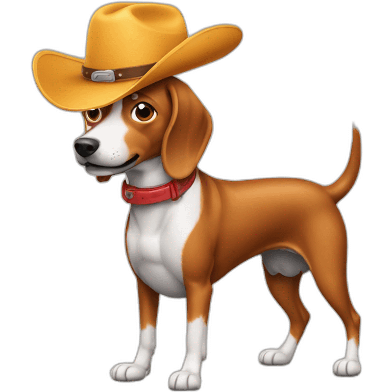 Hotdog-cowboy emoji