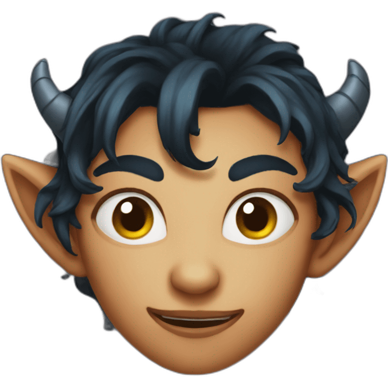 tiefling face emoji