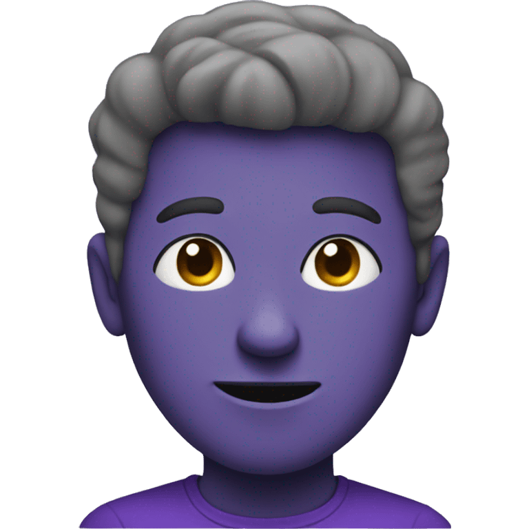 Purple guy emoji