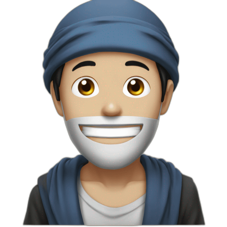 moslem luffy emoji